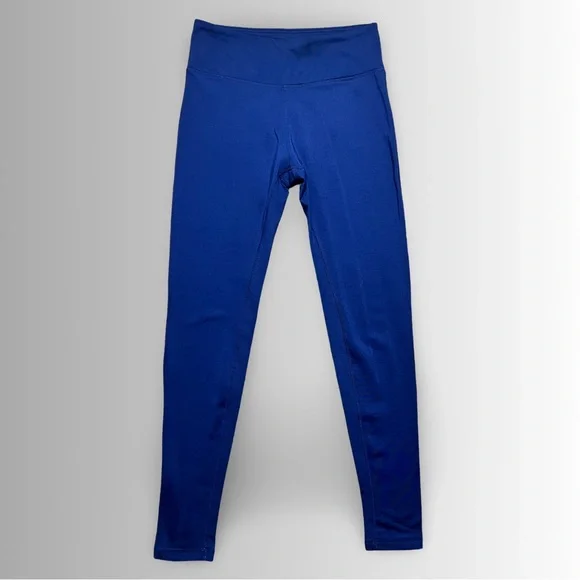 Baleaf Deep Blue High Rise Leggings, Wide Waistband, 5 Pockets, Doesn’t Ride Up - Picture 3 of 9